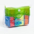 Губка д/посуды eco line макси 4 шт 079898/40 Губка д/посуды eco line макси 4 шт 079898/40