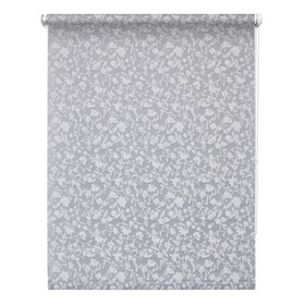 Рулонная штора «Лето», 40 х 175 см, цвет серый