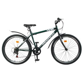Велосипед 26" Progress модель Crank RUS, цвет темно-зеленый, размер 17"