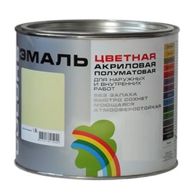 Эмаль ВДАК-220 "COLORS" белый 1,9л