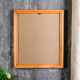 Photo frame with 20 25x30 cm, walnut