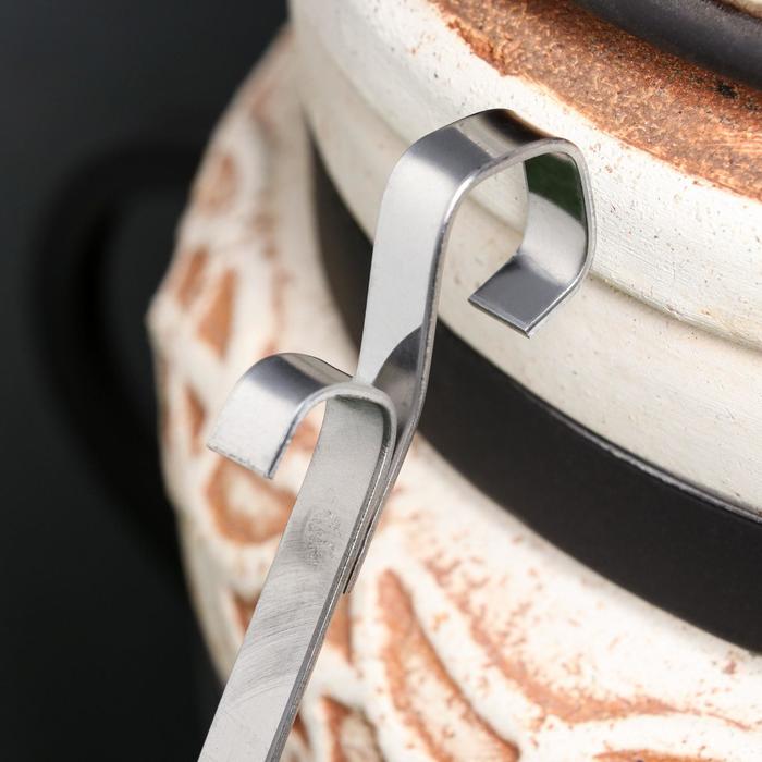 Шампур для тандыра, 50 х 1,1 см, нержавеющая сталь 2 мм - фото 798554248