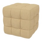 Пуф Куб, 390х400х390, Savana Camel Пуф Куб, 390х400х390, Savana Camel