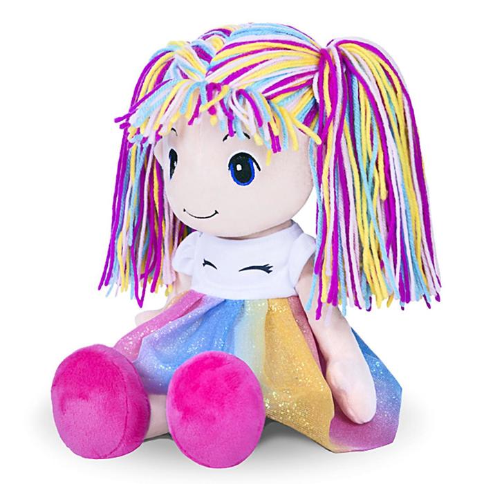 Мягкая игрушка «Кукла Стильняшка», радуга, 40 см - фото 798556636