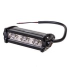 Фара светодиодная OFF ROAD 106х30мм прямоугольная 12V/24V 18W 6000К Skyway 3 диода, S07201076 - фото 7884735