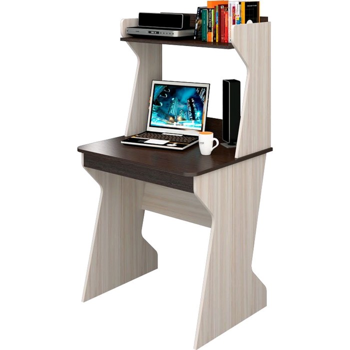 Стол компьютерный «СК 11», 750 × 620 × 1430 мм, цвет карамель / венге - фото 127170673