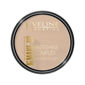 Пудра для лица Eveline Anti-Shine Complex, матирующая, тон 31 прозрачный