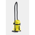 Пылесос Karcher WD3 Battery, 300 Вт, 7 л, беспроводной, шланг 2 м, чёрно-жёлтый 5084225 - фото 49389