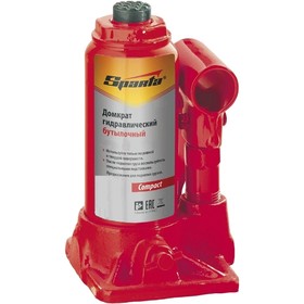 Домкрат гидравлический SPARTA Compact, 3 т, бутылочный, подъем 180–320 мм 2789852