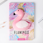 Ежедневник сквиш "Фламинго", А5, 80 л - фото 159200
