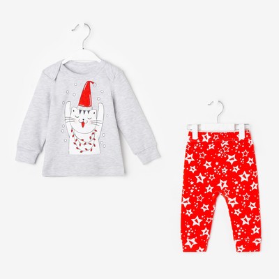 Set: sweater and pants Baby I'm a Seal, height 68-74 cm