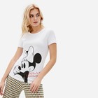 Футболка "Minnie Fashionista" Минни Маус, р. 46, белый Футболка "Minnie Fashionista" Минни Маус, р. 46, белый