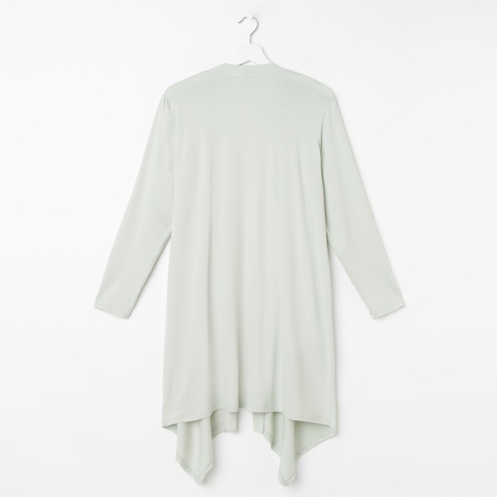 Халат женский MINAKU: Mint & Chocolate цвет олива, р-р 54 - фото 798563305