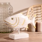 Сувенир на подставке "Рыба белая" дерево 40х10,5х29 см - фото 799605972