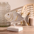 Сувенир на подставке "Рыба белая" дерево 40х10,5х29 см - фото 799605973