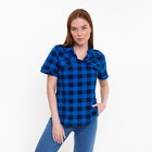 Рубашка женская «Катрин» цвет синий, размер 46 - фото 2278933
