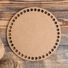 Preparation for the knitting Circle, the bottom plywood of 3 mm, 15 cm, d=7mm Preparation for the knitting Circle, the bottom plywood of 3 mm, 15 cm, d=7mm