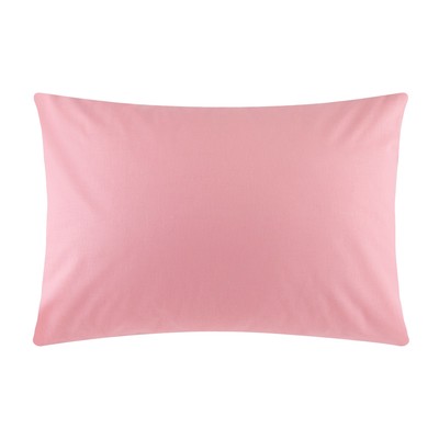 Ethel pillow case 50*70 cm, Col.powdery, 100% cotton, calico, 125 g/m2