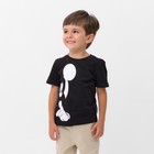 Футболка "Mickey" Микки Маус, р.30 (98-104), чёрный Футболка "Mickey" Микки Маус, р.30 (98-104), чёрный