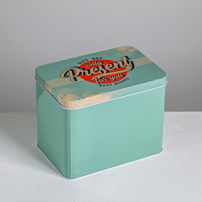 Подарочная банка Gift box, 16 х 11 х 12,5 см