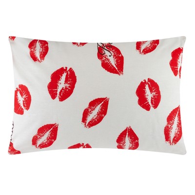 Pillowcase Ethel "Bright kiss" 50*70 ± 3 cm,100% cotton, calico, 125 g/m2