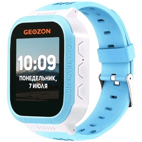 Смарт-часы GEOZON CLASSIC 1.44", TFT, IP54, GPS, Android, iOS, голубые