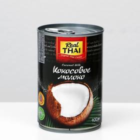 Кокосовое молоко REAL THAI 85% мякоти, 400 мл 5089138