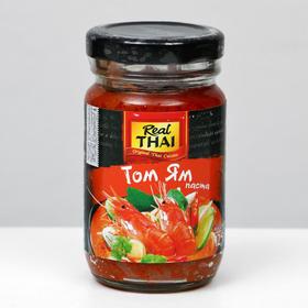 Соус «Паста Том Ям» REAL THAI на основе растительных масел, 125 г
