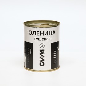 Оленина тушеная "МЗА" высший сорт ГОСТ ж/б, 338 г 5096760