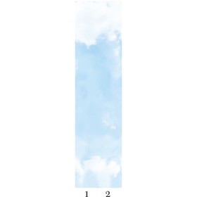 Панель потолочная PANDA Небо добор 4123 (упаковка 4 шт.), 2х0,25 м