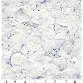 Панель потолочная PANDA Цветы панно 4144 (упаковка 8 шт.), 3х2 м