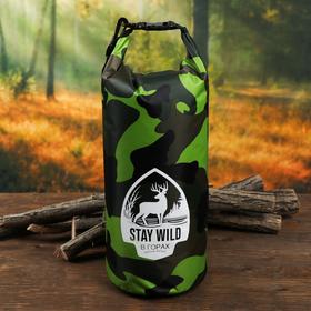 Waterproof bag "Stay wild", 10 l