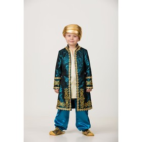 Карнавальный костюм «Султан», брюки, пиджак, головной убор, р. 30, рост 116 см