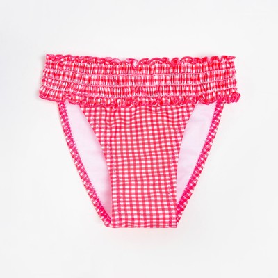 Underwear and swimwear for girls with a frill MINAKU "Sunny Life", height 98-104 cm, color pink/white 467435