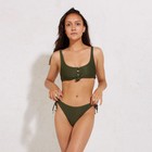 Купальник женский раздельный MINAKU "JOY" цвет зеленый размер 48 - фото 2289913