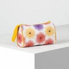Cosmetic Bag 19*7*11 Department zip, delicate Flowers Cosmetic Bag 19*7*11 Department zip, delicate Flowers