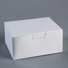 Box of nuggets, chicken wings, "White", 14,5x11,5x7 cm Box of nuggets, chicken wings, "White", 14,5x11,5x7 cm