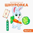 Didactic games and materials. Lace-Up "Bunny" П201 Didactic games and materials. Lace-Up "Bunny" П201