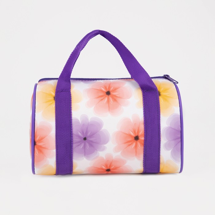 Сумка детская, отдел на молнии, цвет белый - фото 798587021