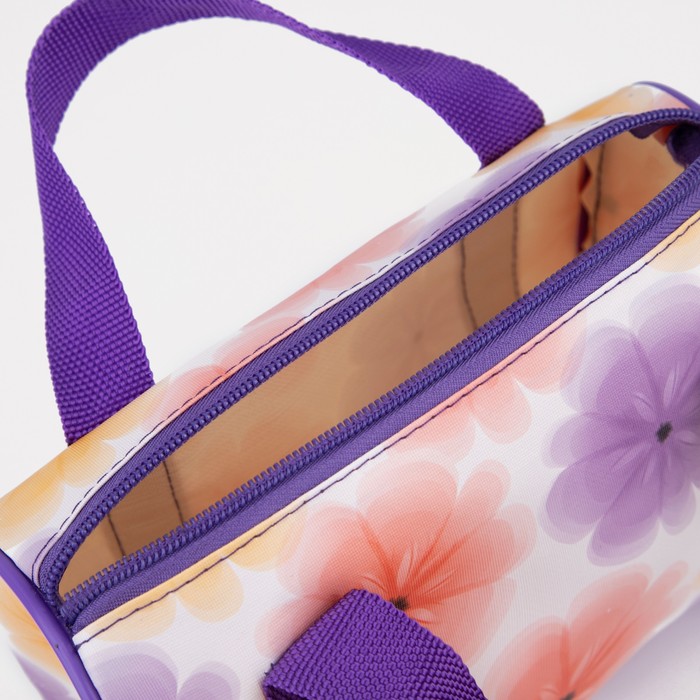 Сумка детская, отдел на молнии, цвет белый - фото 798587022