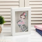 Interior plastic piggy Bank "Baby ballerina" 17х12х3,8 cm Interior plastic piggy Bank "Baby ballerina" 17х12х3,8 cm