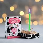 Candle divination on new year's night Magic, 6 x 4 x 1.5 cm Candle divination on new year's night Magic, 6 x 4 x 1.5 cm