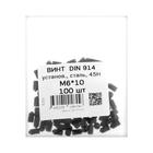 Lock screw DIN914, М6х10 45N OAKS, 100 PCs. Lock screw DIN914, М6х10 45N OAKS, 100 PCs.
