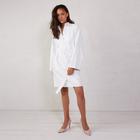 Платье женское MINAKU: Leather look цвет белый, р-р 42 - фото 6672211