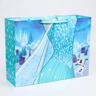 Пакет ламинат горизонтальный "Эльза", Холодное сердце, 61х46х20 см 4628759