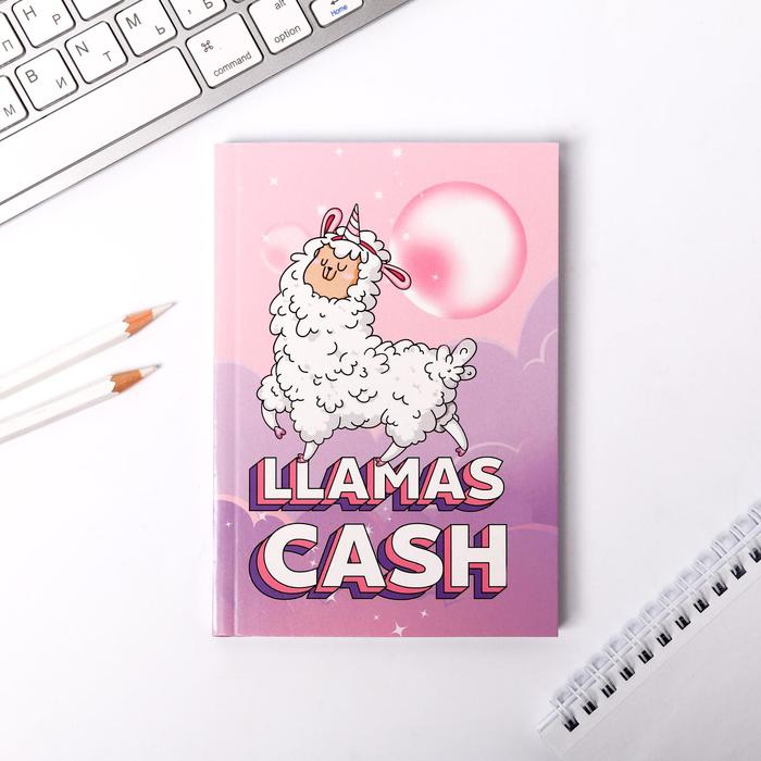 Умный блокнот CashBook А6, 68 листов LLAMAS CASH - фото 149177