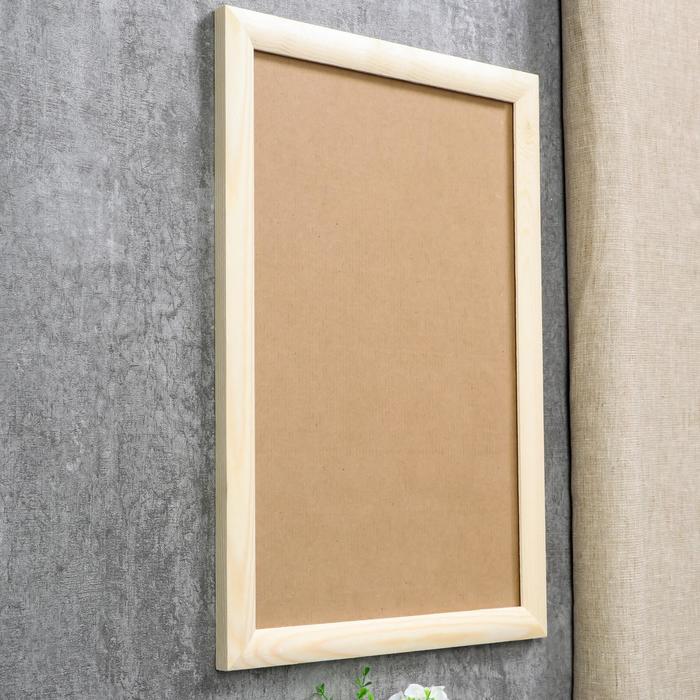 Фоторамка сосна 35 30х45 см бесцветная - фото 798603134