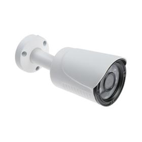 Видеокамера уличная Si-Cam SC-DS201F IR, IP, 2 Мп, 1080Р, Sony IMX323, f=3.6 мм,25 fps,белая 5120006