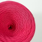 Пряжа трикотажная широкая 100м/320±30гр, ширина нити 7-8 мм (розовая помада) - фото 122482