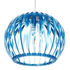 Светильник 6330/1, 1хЕ27 15Вт, синий 31х24+60 см - фото 2727233 Светильник 6330/1, 1хЕ27 15Вт, синий 31х24+60 см - фото 2727233